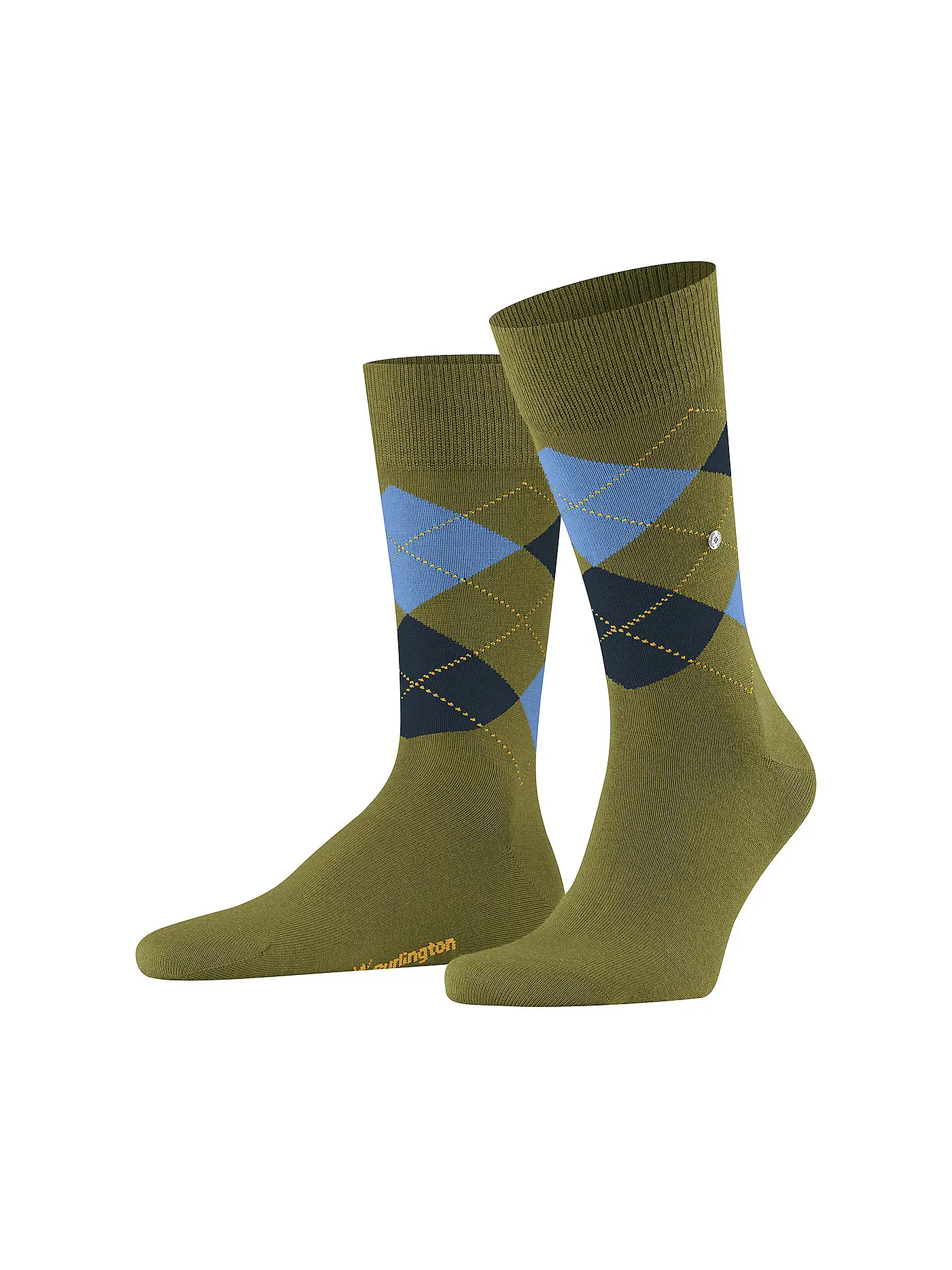 BURLINGTON | Herren Socken EDINBURGH 40-46 curry | olive